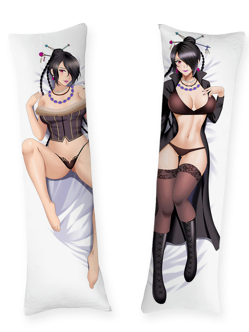 Lulu corset noir dakimakura
