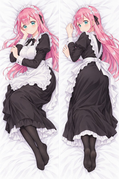Mafuyu Kirisu longue robe de soubrette dakimakura