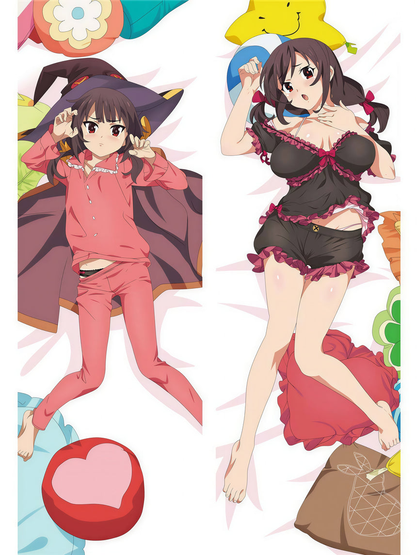 Megumin et Yunyun rivales dakimakura