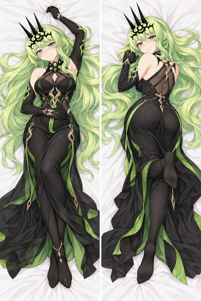 Mobius robe noire et verte dakimakura