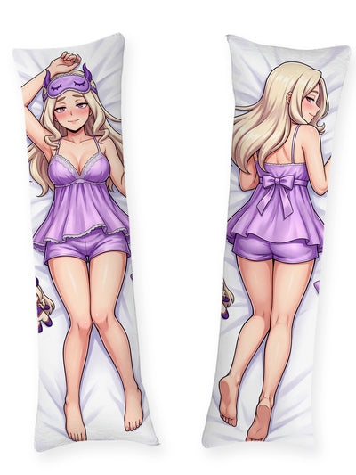 Mt. Lady babydoll en satin lavande dakimakura
