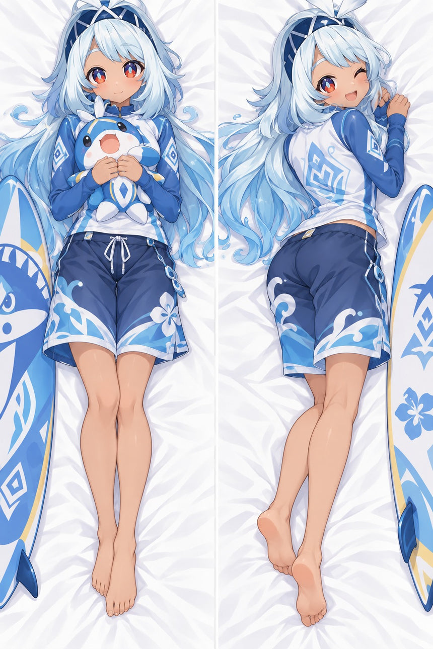 Mualani Surf Day Body Pillow