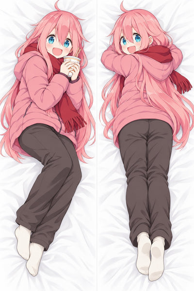 Nadeshiko Kagamihara manteau d'hiver dakimakura