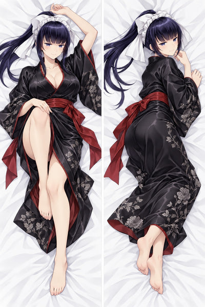 Narberal Gamma peignoir noir dakimakura