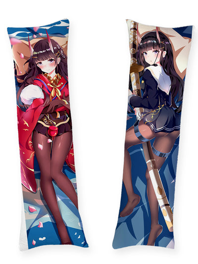 Noshiro katana et haori rouge dakimakura