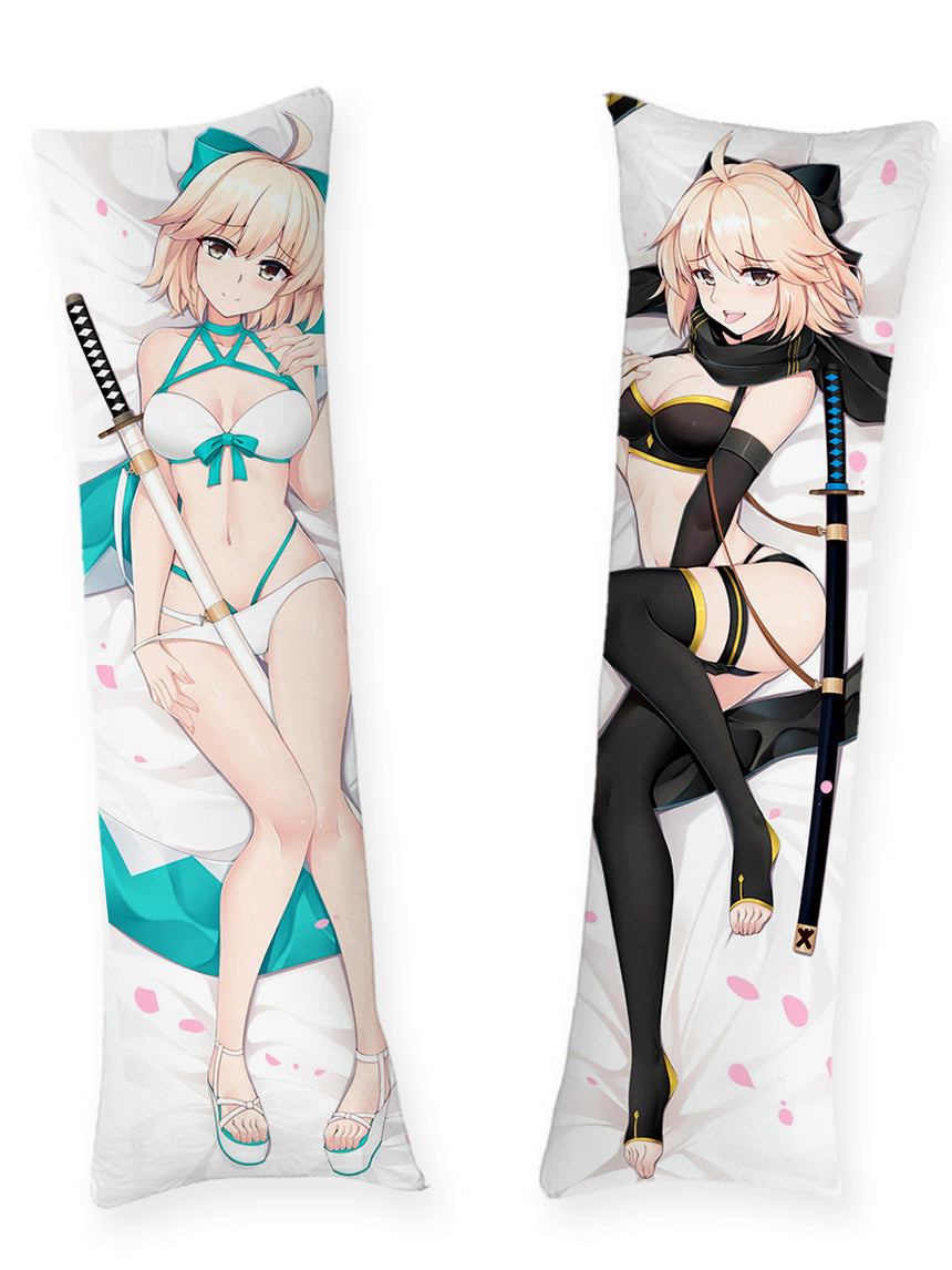 Okita Souji bikini blanc dakimakura