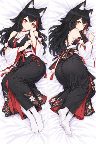 Ookami Mio tenue de sanctuaire dakimakura