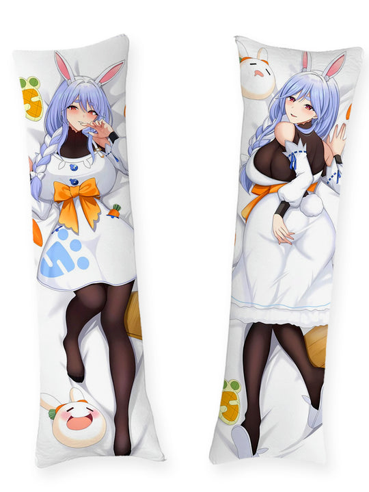 Mère de Pekora robe tablier blanche dakimakura