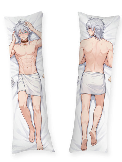 Phainon serviette de bain cheveux mouillés dakimakura
