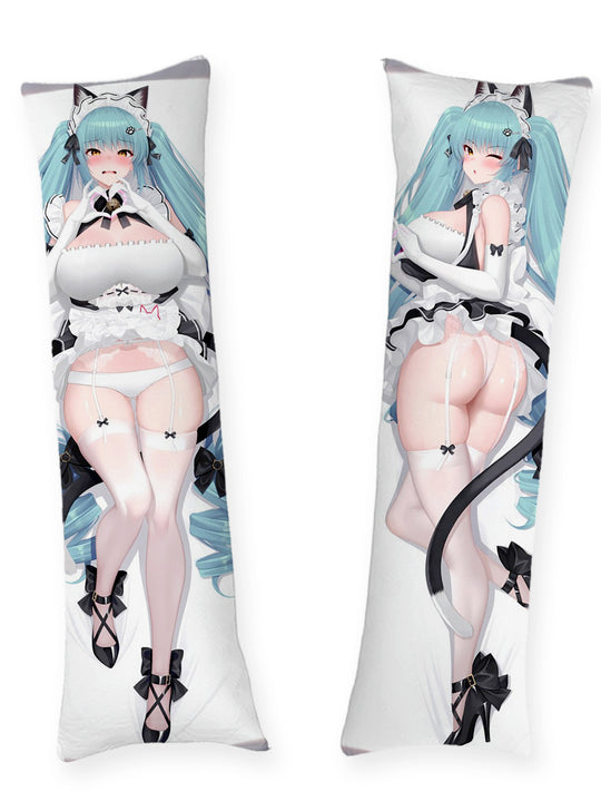 Privaty lingerie de soubrette chat dakimakura