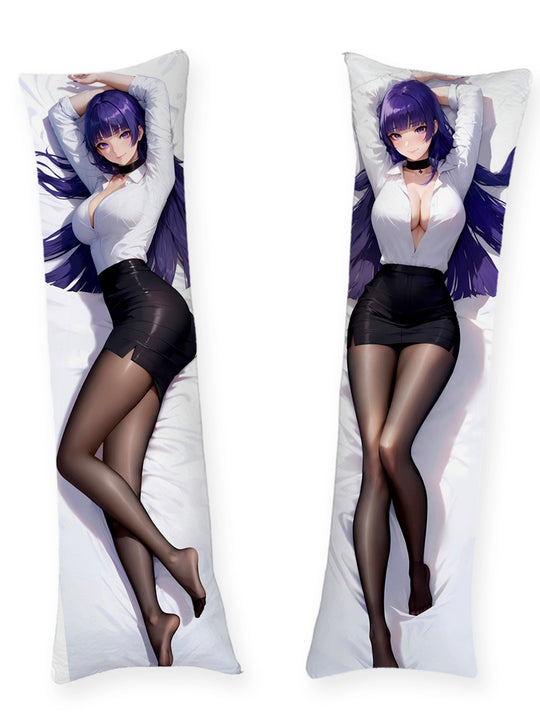Raiden Shogun tenue de bureau dakimakura