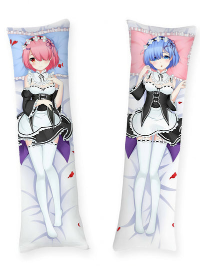 Re Zero Rem et Ram dakimakura