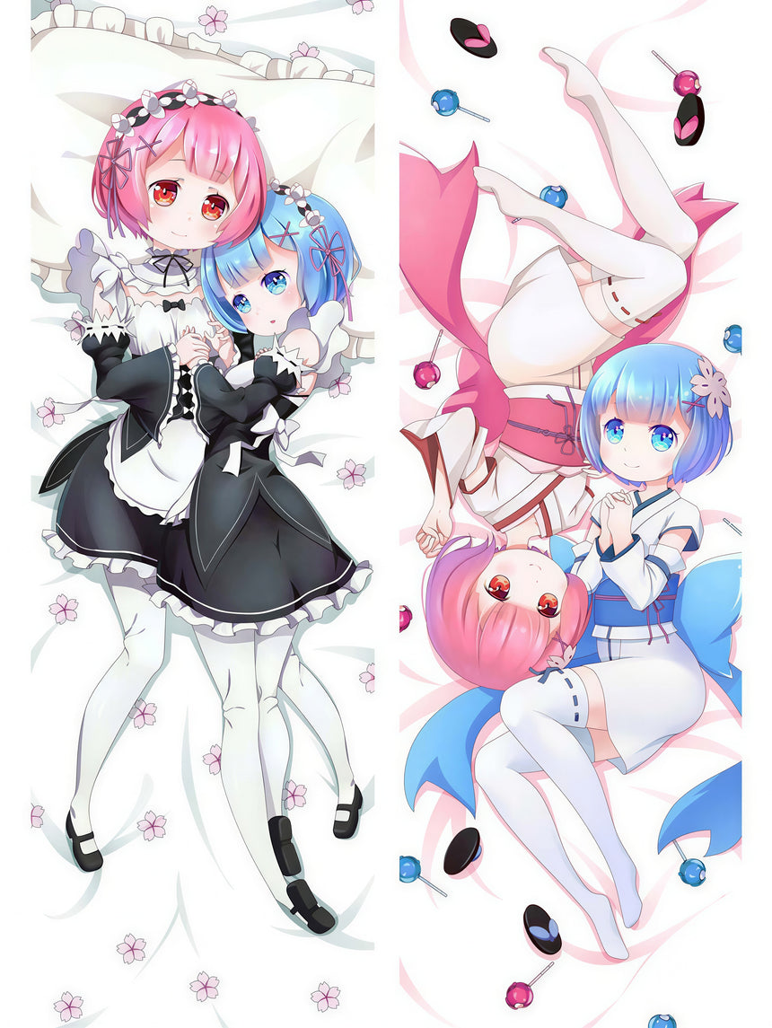 Rem et Ram Chibi dakimakura