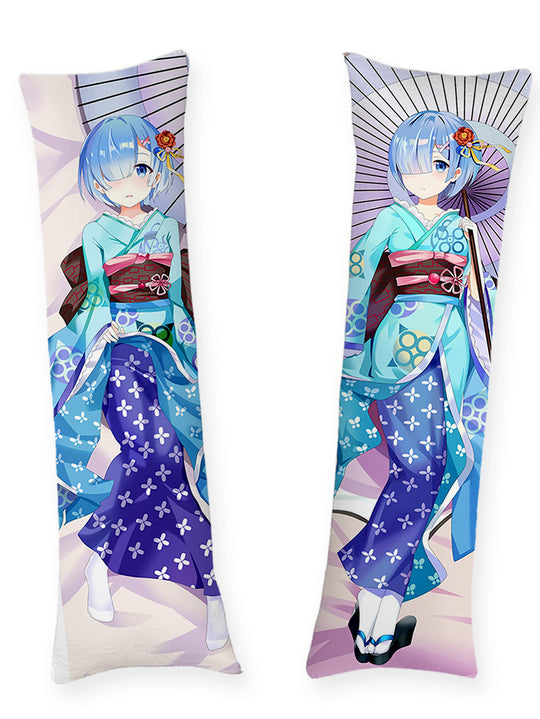 Rem kimono et ombrelle dakimakura