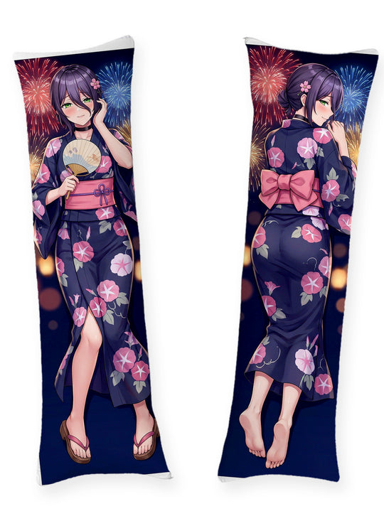 Reze yukata et feux d'artifice dakimakura