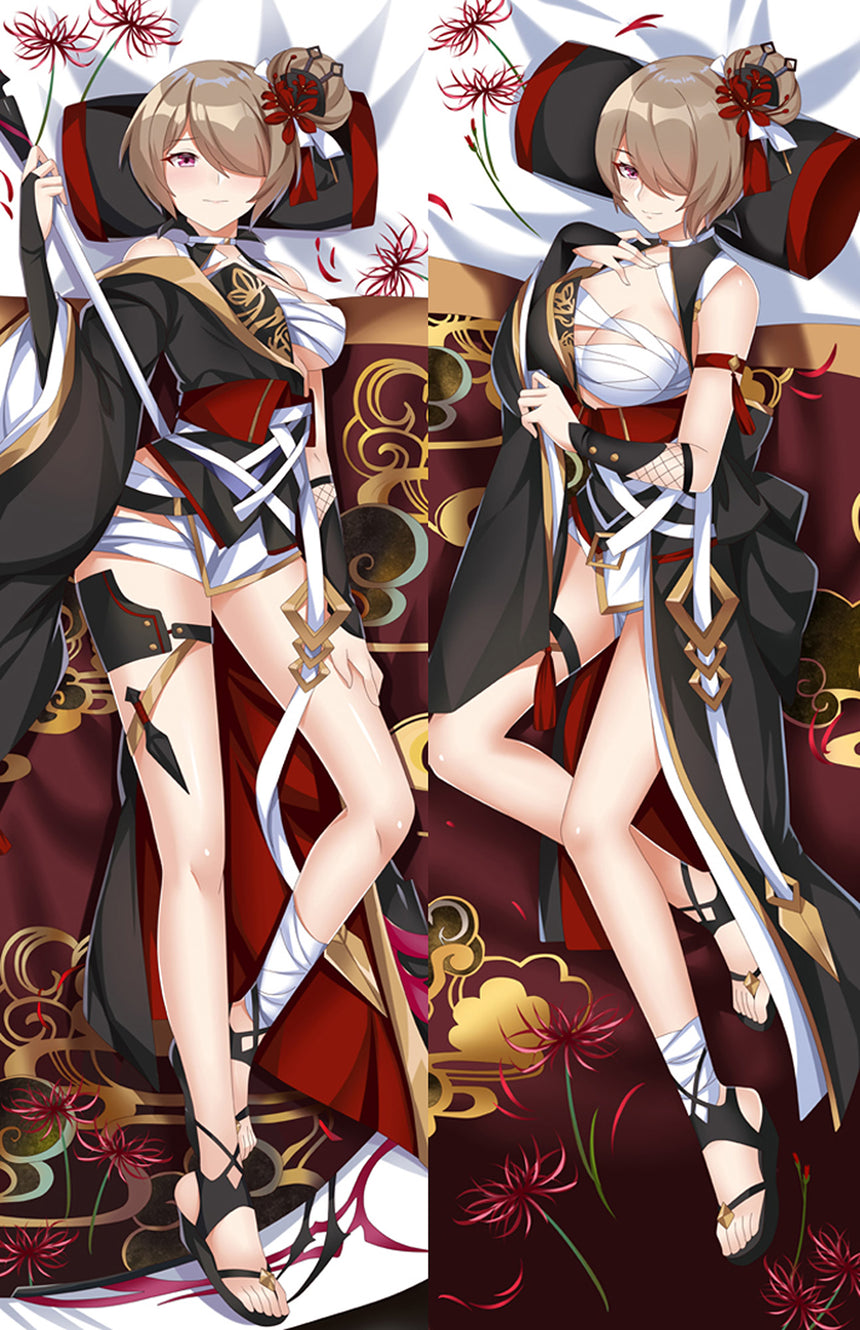 Rita Rossweisse Kimono lys araignée dakimakura