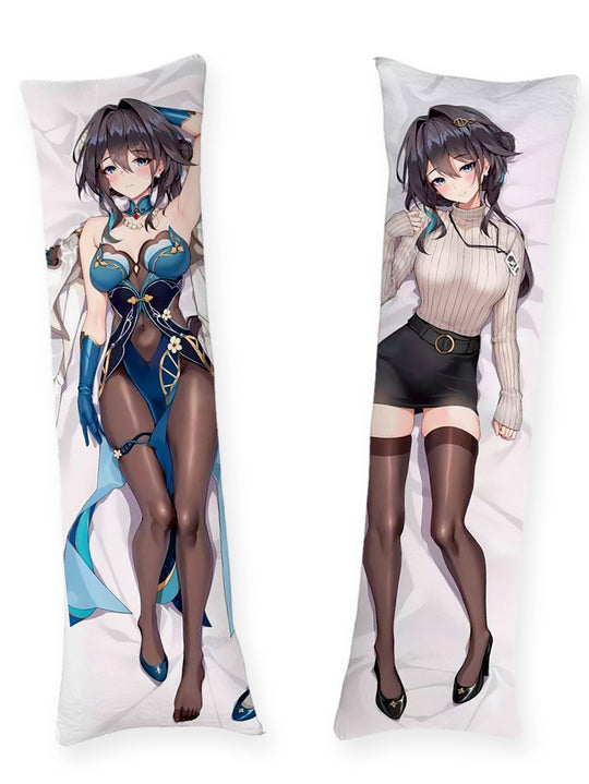 Ruan Mei qipao et pull côtelé dakimakura