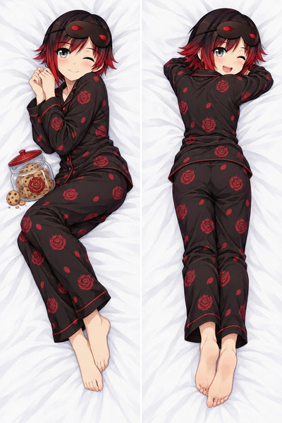 Ruby Rose pyjama à roses dakimakura