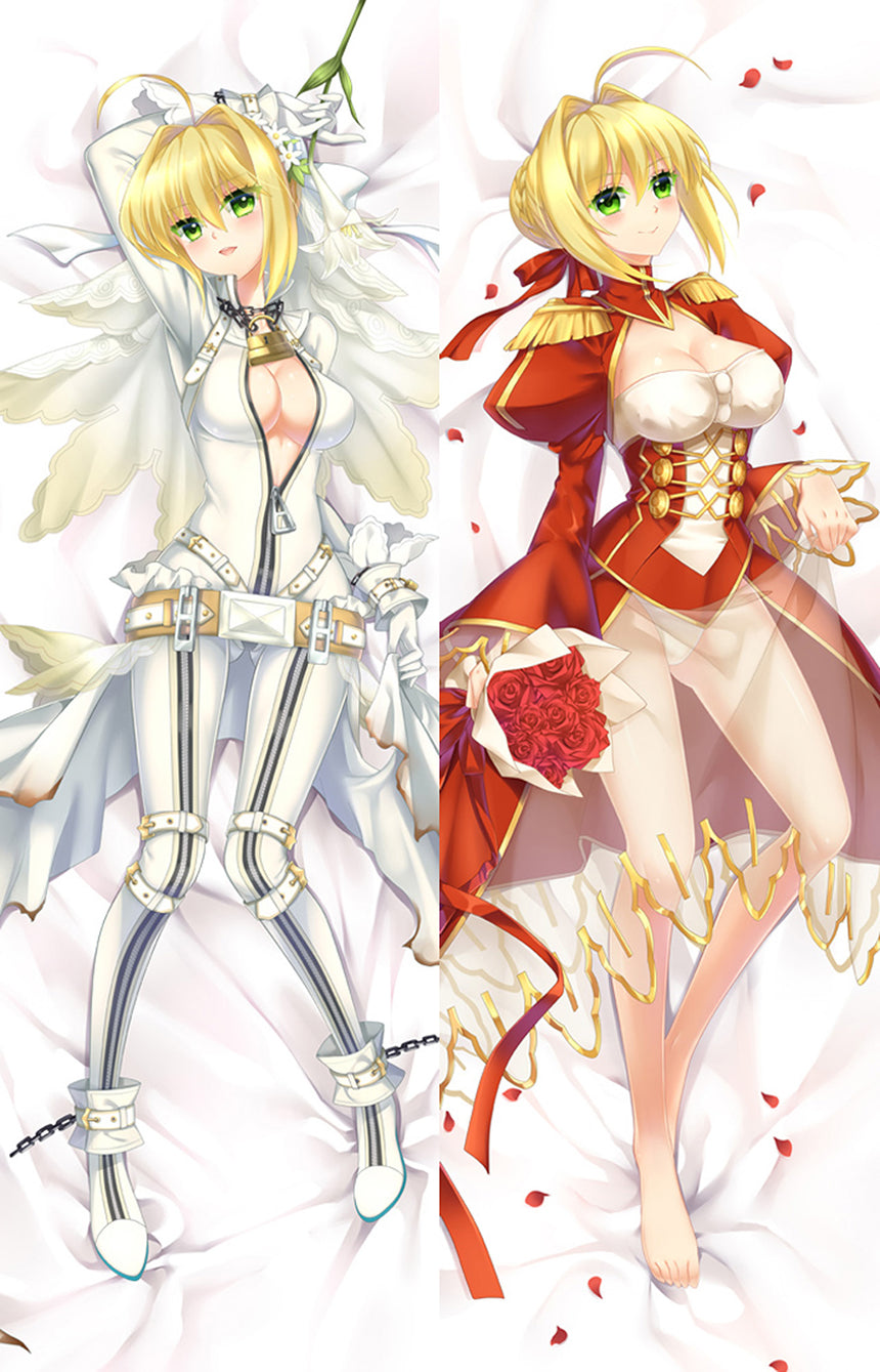 Nero Claudius mariée et robe rouge dakimakura