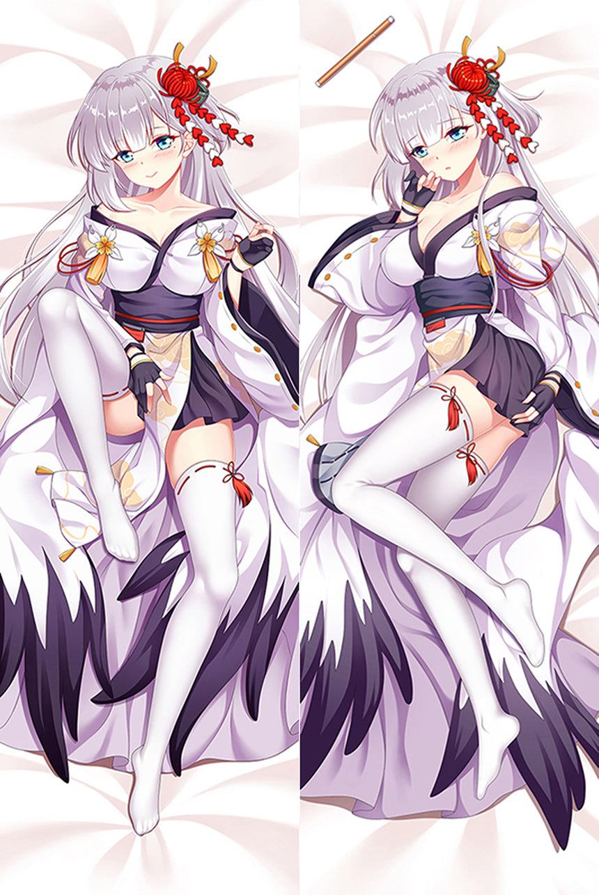 Shoukaku Kimono grue blanche dakimakura