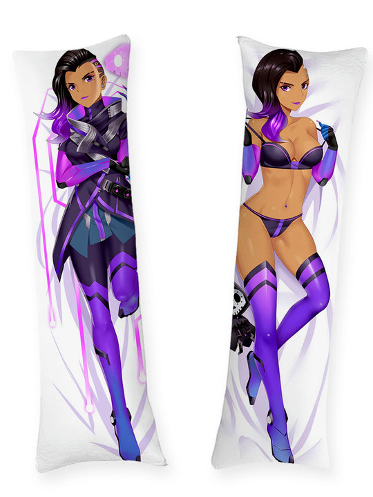 Sombra hackeuse violette dakimakura