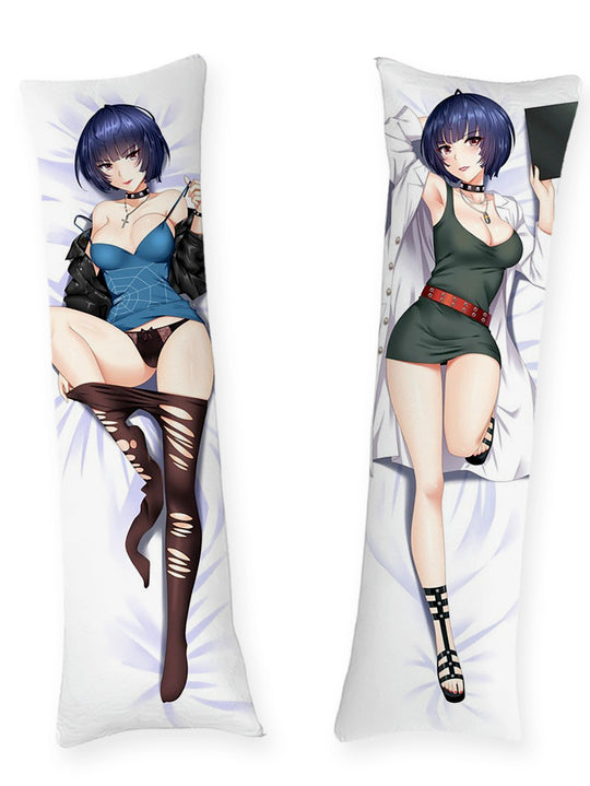 Tae Takemi blouse de laboratoire et caraco dakimakura