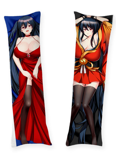 Taihou robe de soirée rouge dakimakura