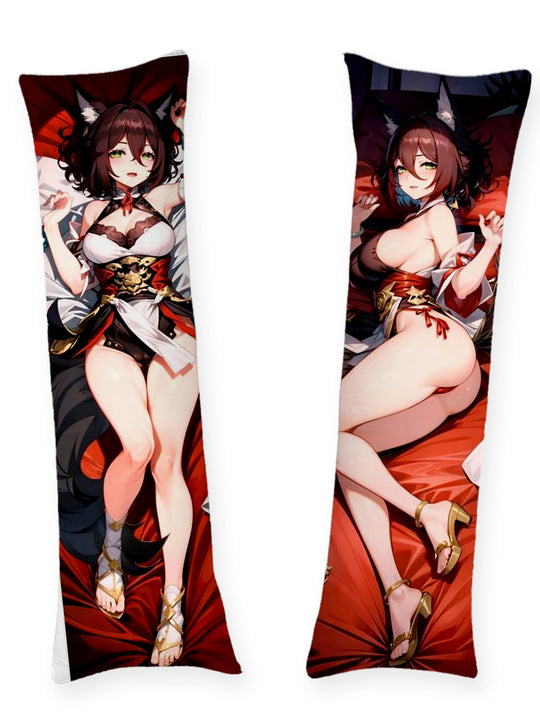 Tingyun robe renard pourpre dakimakura