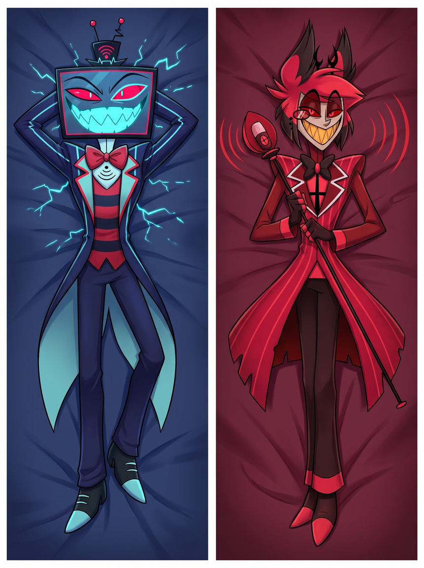 Vox et Alastor rivaux de la radio dakimakura