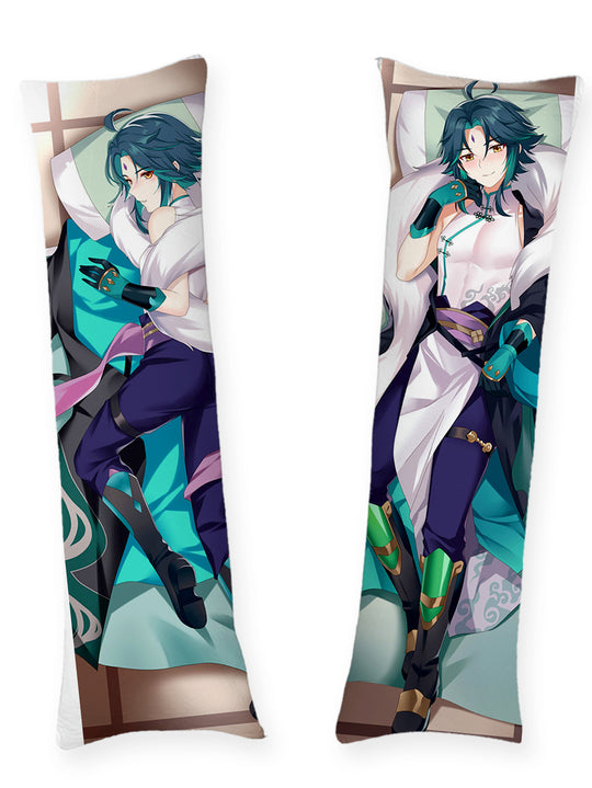Xiao manteau de fourrure blanc dakimakura