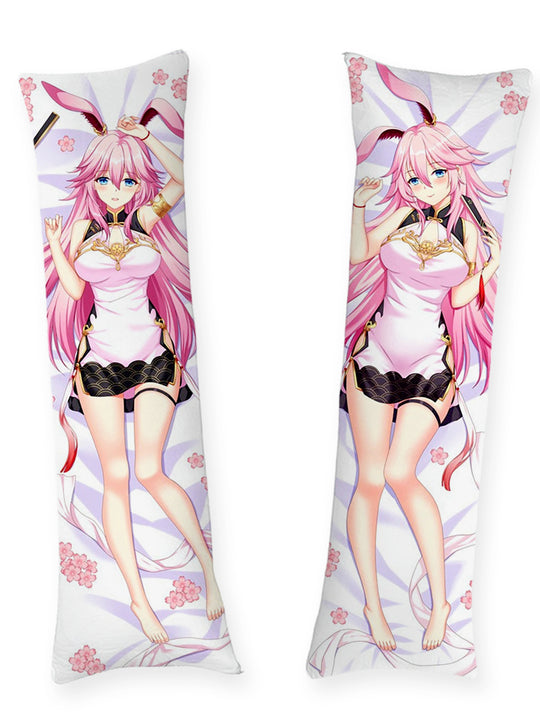 Yae Sakura qipao et porte-jarretelles dakimakura