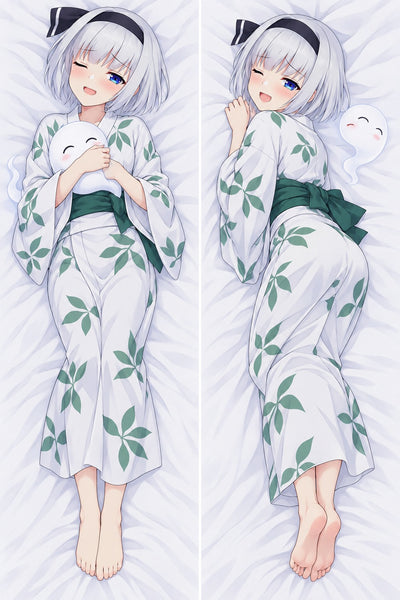 Youmu yukata à feuilles dakimakura